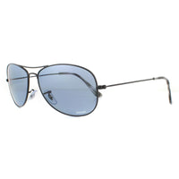 Ray-Ban Sunglasses RB3562 006/BA Matte Black Blue