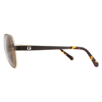 Guess Sunglasses GU6969 32H Gold Brown Polarized