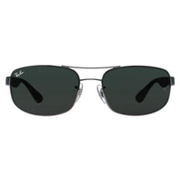 Rayban Sunglasses 3445 004 Gunmetal Green