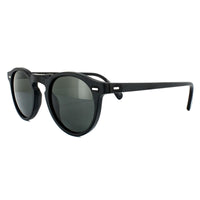 Oliver Peoples Sunglasses Gregory Peck 5217 1031/P2 Matt Black Midnight Express Polarized VFX