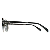 Alexander McQueen Sunglasses AM0458S 003 Silver Green