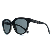 Armani Exchange Sunglasses AX4148SU 835687 Shiny Transparent Grey Dark Grey