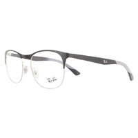Ray-Ban Glasses Frames RX6412 2861 Black Silver Men