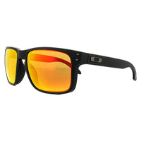 Oakley Sunglasses Holbrook OO9102-E2 Matt Black Prizm Ruby