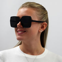Saint Laurent Sunglasses SL 232 BETTY 001 Black Grey