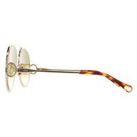 Chloe Sunglasses CH0145S 002 Gold Havana Green Gradient