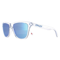 Oakley Sunglasses Frogskins OO9013-D0 Crystal Clear Prizm Sapphire