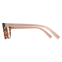 Prada Glasses Frames PR15ZV 07R1O1 Caramel Havana Women