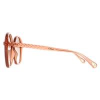 Chloe Sunglasses CH0003S 002 Dark Pink Brown Gradient
