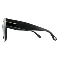 Tom Ford Sunglasses 0613 Beatrix 01C Shiny Black Smoke Grey Mirror