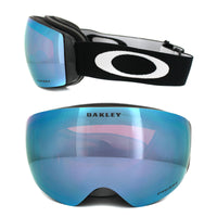 Oakley Ski Snow Goggles Flight Deck XM OO7064-41 Matt Black Prizm Sapphire Iridium