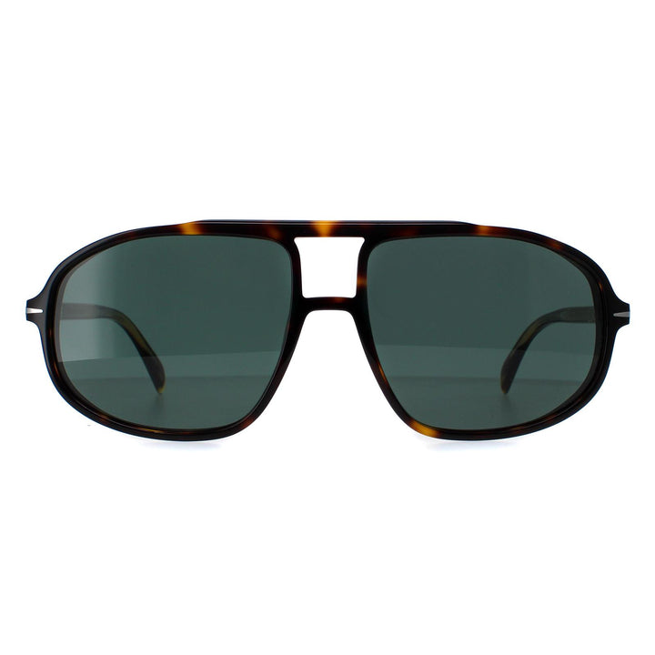 David Beckham DB1000/S Sunglasses Dark Havana Green