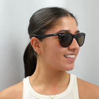 Ray-Ban Sunglasses Wayfarer II RB2185 902/57 Striped Havana Brown Polarized