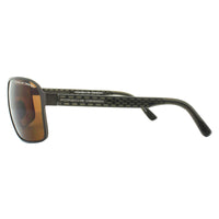 Porsche Design Sunglasses P8562 D V403 Chocolate Brown Brown