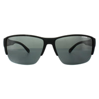 Polaroid Suncovers Fit Over Glasses Sunglasses PLD 9006/S DL5 Y2 Matt Black Grey Polarized