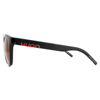 Hugo by Hugo Boss Sunglasses HG 1070/S 807 AO Shiny Black Red Mirror