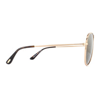 Tom Ford Sunglasses 0621 Jason 28L Shiny Rose Gold Mirrored Roviex