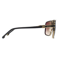 Carrera Sunglasses Carrera 1071/S I46 86 Black Gold Brown Gradient