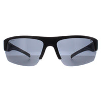 Caterpillar Sunglasses CTS-8022 104P Matte Black Solid Smoke Polarized