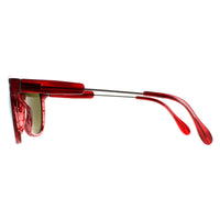 Serengeti Sunglasses Amboy SS530005 Gunmetal Red Streaky Mineral Polarized 555nm