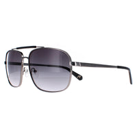 Guess Sunglasses GU5210 08B Shiny Gunmetal Smoke Gradient