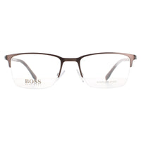 Hugo Boss Glasses Frames BOSS 1007/IT 4IN Matte Brown Men