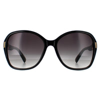 Guess Sunglasses GF0371 01B Shiny Black Smoke Gradient
