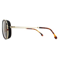 Carrera Sunglasses 166/S J5G K1 Gold Brown Gold Mirror