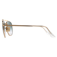 Ray-Ban Sunglasses Marshal 3648 001/3F Gold Light Blue Gradient