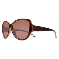 Ted Baker Sunglasses TB1394 Shay 132 Havana Brown Flower Print Brown