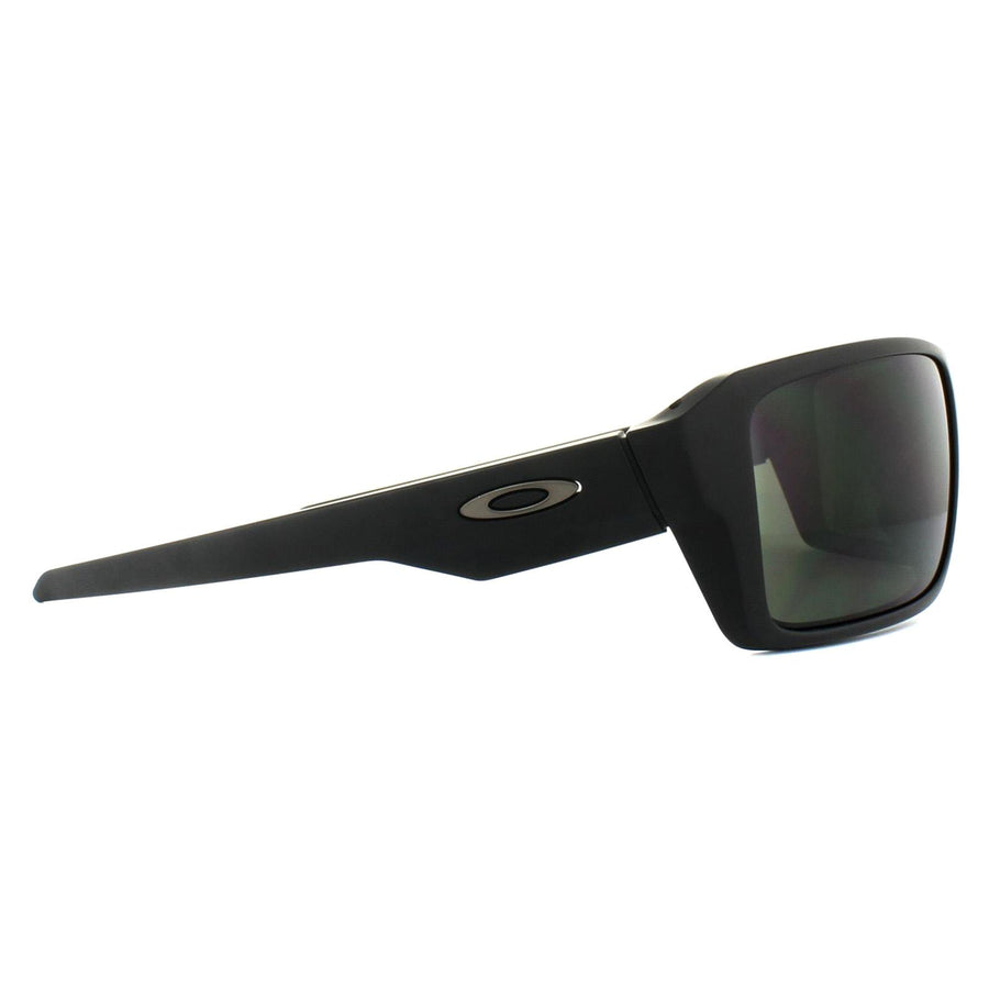 Oakley Sunglasses Double Edge OO9380-01 Matt Black Dark Grey