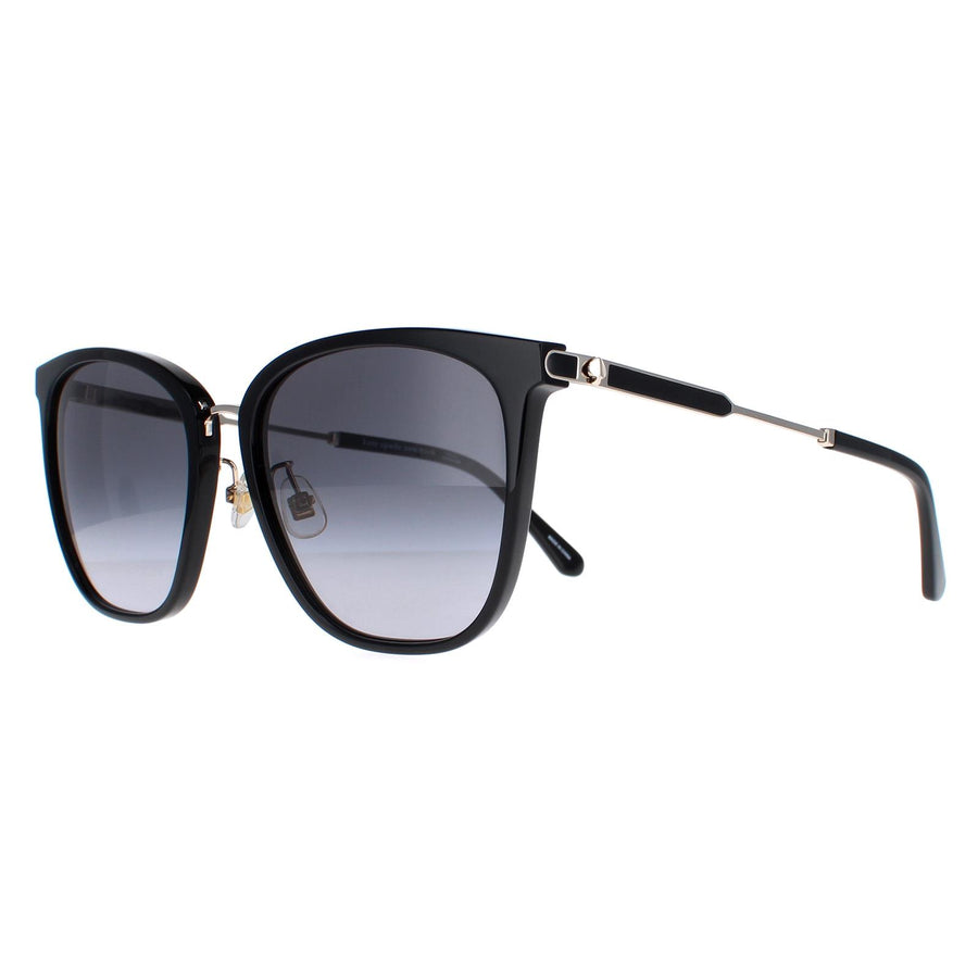Kate Spade Sunglasses Maeve/F/S 807 9O Black Grey Gradient