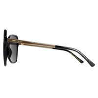 Jimmy Choo Sunglasses FEDE/S 807 IR Black Grey Blue