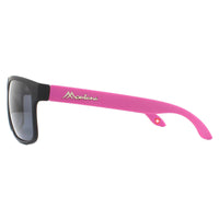 Montana Sunglasses MP37 C Black with Pink Rubbertouch Black Polarized