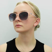 Ted Baker Sunglasses TB1646 Delfi 203 Transparent Pink Grey Gradient