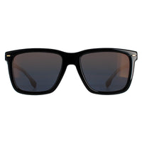 Hugo Boss Sunglasses BOSS 1317/S 807 K1 Black Brown Gold Mirrored