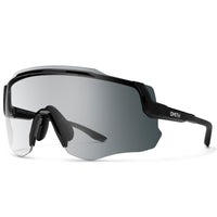 Smith Sunglasses Momentum 807 KI Black Photochromic Clear to Gray