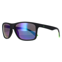 Smarty Sunglasses SA2306 C Matte Black Rubber Neon Green Bronze Grey Flash