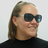 Tiffany Sunglasses TF 4121B 80559S Black Blue Blue Gradient