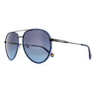 Polaroid Sunglasses 6116/G/S PJP WJ Matte Black Grey Gradient Polarized