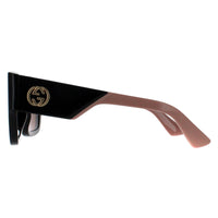 Gucci Sunglasses GG1663S 004 Black with Nude Pink Brown