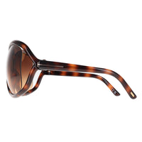 Tom Ford Sunglasses Bettina FT1068 52F Dark Tortoise Brown Gradient