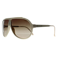 Carrera Sunglasses Endurance65/N SZJ HA Ivory White Brown Gradient