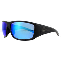 Dragon Sunglasses Jump LL 42368-006 Matte Black Lumalens Blue Ion