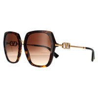 Valentino Sunglasses VA4081 500213 Havana Brown Gradient