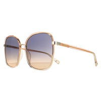 Chloe Sunglasses CH0031S Franky 004 Orange Crystal Fade and Gold Blue to Brown Gradient