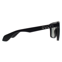 Gucci Sunglasses GG1570S 001 Matte Black Grey