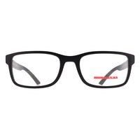 Prada Sport Glasses Frames PS06RV DG01O1 Black Rubber Men
