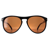 David Beckham Sunglasses DB1008/S 807 70 Black Brown
