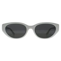 Ray-Ban Sunglasses RB4457D Bio Based 677287 Polished White Dark Grey